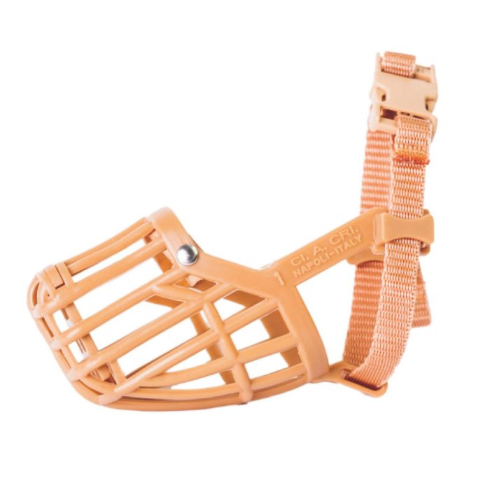 Kunststoff-Maulkorb Hundemaulkorb Größe 1 Länge 3,9 - 4,9 cm Umfang 18 cm Beige 1 Kunststoff-Maulkorb Hundemaulkorb Größe 1 Länge 3,9 - 4,9 cm Umfang 18 cm Beige