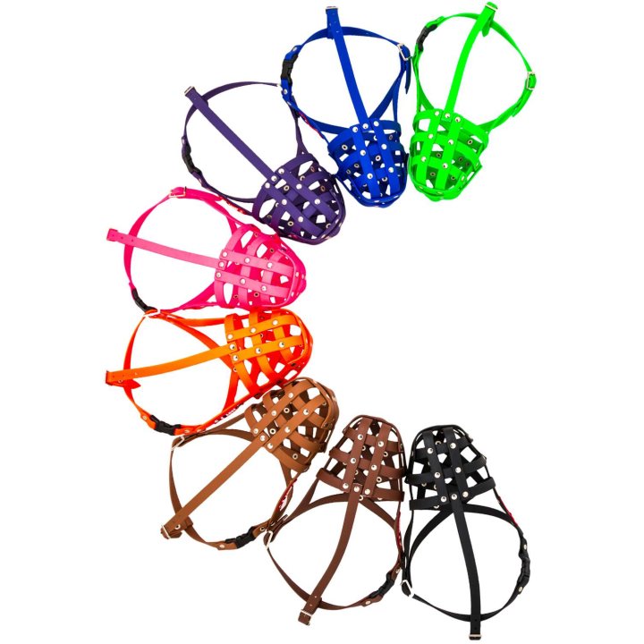 Muzzleking COLORI Biothane-Maulkorb Rotbraun Chihuahua 2 (17 / 4,5 cm) 1 Muzzleking COLORI Biothane-Maulkorb Rotbraun Chihuahua 2 (17 / 4,5 cm)