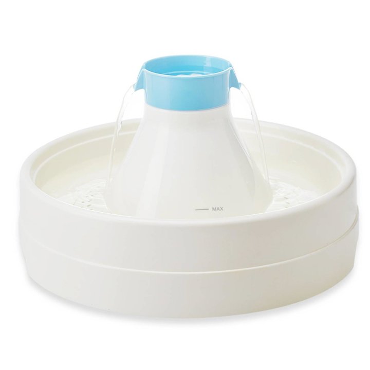 Trinkbrunnen OASIS AURA für Katzen und Hunde weiss-blau 1 Trinkbrunnen OASIS AURA für Katzen und Hunde weiss-blau